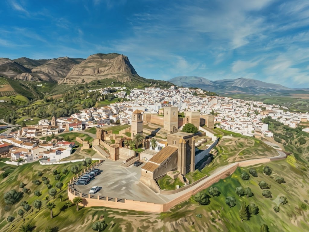 Paisaje natural de Álora