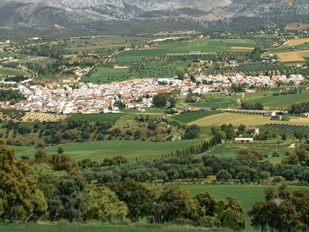 Paisaje natural de Arriate