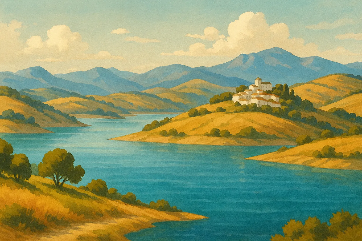 Ilustración de la comarca de Guadalteba