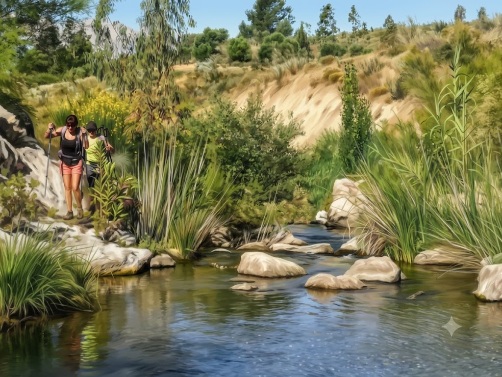 Vista del pueblo de La Viñuela