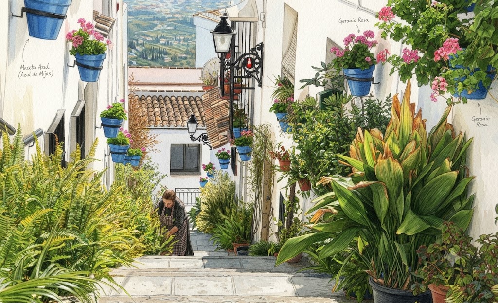 Ilustración de Mijas