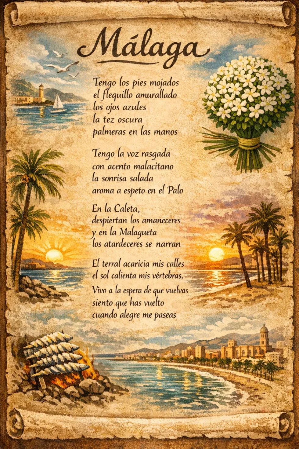 Imagen poética relacionada con la obra de Karol Santamaría