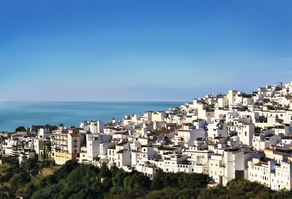 Vista del casco histórico de Torrox